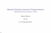 Metody Realizacji Jezyków˛ Programowaniaben/Zajecia/Mrj2014/Notatki/06sub.pdf · rekordem aktywacji albo ramka˛ (ang. frame). W wieksz˛ osci jezyków˛ potrzebne sa˛tylko rekordy