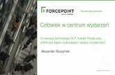 Co wnoszą technologie DLP, Insider Threat oraz UEBA pod ...forumti.pl/wp-content/uploads/2017/10/Ex_A.-Raczynski_XXIII-Forum... · Wysłane, pobrane, załączniki, schowek, pliki