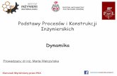 Dynamika - Zakład Biofizykbiofizyka.p.lodz.pl/prezentacje/WIII_Dynamika.pdf · czyli wywołujący zjawisko grawitacji. •masa jest miarą bezwładnościciała ... osiągnąć siła