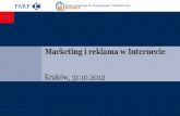 Marketing i reklama w Internecie - web.gov.pl · jak portale społecznościowe, zintegrowana komunikacja marketingowa jest o zarządzaniu codziennymi relacjami z obecnymi klientami