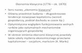 Ekonomia klasyczna (1776 – ok. 1870)coin.wne.uw.edu.pl/mbrzezinski/teaching/HE1/Slajdy/prezentacja1.5... · Ekonomia klasyczna (1776 –ok. 1870) •Sens nazwy „ekonomia klasyczna”