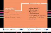 Przygotowanie do egzaminu maturalnego z informatykiinformatykaplus.edu.pl/upload/list/czytelnia/Kurs przygotowujący... · zasady oceniania arkuszy egzaminacyjnych, informacje i zalecenia