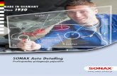 SONAX Auto Detailing katalog_auto_detailing.pdf · Twoja droga do sukcesu. Uzyskanie perfekcyjnego wyglądu auta wymaga zasto-sowania odpowiednich narzędzi i najwyższej jakości