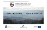 URZĄD MIASTA W MSZANIE DOLNEJ - mszana-dolna.eu · Urząd Miasta złożył wstępne karty projektów na łączną ... można skorzystać z Programu JAWOR. Zobowiązanie mieszkańca