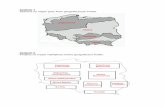 Zadanie 1 Zaznacz na mapie pasy krain geograficznych Polski. · Zadanie 3 Podpisz odpowiednio nazwy form ukształtowania powierzchni: Forma terenu Opis Nazwa obszar położony od