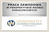 PRACA ZAWODOWA - stabilo.org.plstabilo.org.pl/upload/file/Praca_zawodowa_w_perspektywie_roznic... · • mającychprzekonanie, żena dobrobyt/sukces trzeba zapracować. W związku