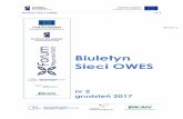 Biuletyn Sieci OWES - Forum OWES – projektforum-owes.pl/wp-content/uploads/2017/12/Biuletyn-nr-2.pdf · koncepcja CSR (Corporate Social Responsibility) pojawiła się w XIX w. razem