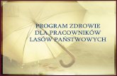 PROGRAM ZDROWIE - prawylas.pl · ubezpieczenia, także w sprawach o odszkodowanie, ... na prywatne wizyty lekarskie, czy na stomatologię W Polsce poziom współpłacenia pacjentów