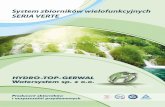 System zbiorników wielofunkcyjnych SERIA VERTE - dzto.pldzto.pl/wp-content/uploads/2017/06/Broszura-Zbiorniki... · oraz instrukcja montażu Poziom gruntu ... do rur drenażowych