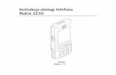 Instrukcja obs³ugi telefonu Nokia 3230nds1.webapps.microsoft.com/phones/files/guides/Nokia_3230_UG_pl.pdf · Podstawowe kroki przy uzyskiwaniu dostêpu do us³ug..... 176 Ustawienia