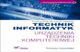 Urządzenia techniki komputerowej. - Księgarnia ...pdf.helion.pl/urtek2/urtek2.pdf · Podstawowe podzespoły komputera typu PC (identyfikowanie i charakterystyka) . .24 2.1. Płyta