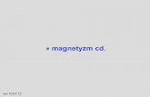 magnetyzm cd. - WebHomeefizyka.if.pw.edu.pl/twiki/pub/MiNI/SlajdyPrzedmiotu/5-magnetyka.pdf · magnetyzm ziemski. magnetyzm ziemski. indukcja elektromagnetyczna. indukcja elektromagneczna
