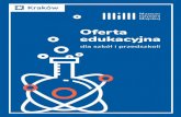 Oferta edukacyjna - mim.krakow.pl · będzie o ciekawostki historyczne i sztuczki matematyczne, które zadziwią niejednego uczestnika zajęć. Tam i z powrotem Podczas zajęć uczestnicy