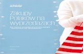 Zakupy Polaków na wyprzedażach - assets.kpmg · zdrowie i uroda Elektronika i AGD Artykuły i zabawki dla dzieci Meble, dekoracja i wyposażenie wnętrza Akcesoria, części i kosmetyki
