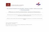 PRACA DYPLOMOWA MAGISTERSKA - cire.pl · Wydział Elektrotechniki, Elektroniki, Informatyki i Automatyki PRACA DYPLOMOWA MAGISTERSKA OPERATION OF ELECTRICAL POWER SYSTEM WITH SIGNIFICANT
