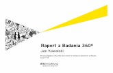 Raport z Badania 360º - academyofbusiness.pl · spotkania z osobą pomagającą zinterpretować uzyskane wyniki. Talenty i bariery - Zawarte w nim informacje zwrotne zostały przekazane