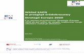 Wkład EAPN w przegląd śródokresowy Strategii Europa 2020 · Program ten wyznacza 5 ... i monitorowania realizacji strategii i w działania takie jak ... Jak wykazano w ocenie
