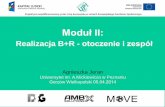 Moduł II - ambsolutions.plambsolutions.pl/files/file/MODUL-II-Realizcja-BR-otoczenie-i... · projekt lub na które wpłynie projekt • Potencjalne konflikty i ryzyko porażki •