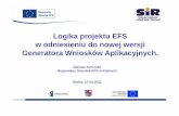 Logika projektu EFS w odniesieniu do nowej wersji ...pokl.sbrr.pl/asp/pliki/aktualnosci/logika_projektu_d.kurcman.pdf · Cele projektu W punkcie 3.1.2 nale Ŝy poda ć cel główny