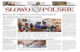Luty 2016 nr 2 (43) Msza w intencji cichociemnych w ...slowopolskie.org/gazeta/Slowo_Polskie_n43.pdf · byli to polscy legioniści z okresu I wojny światowej. Na znalezisko natrafiono