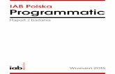 Raport z badania - IAB Polskaiab.org.pl/.../2015/09/IABPolska_Programmatic2015_raport_final.pdf · Raport z badania Wrzesień 2015. Wprowadzenie W styczniu 2015 roku IAB Polska opublikował