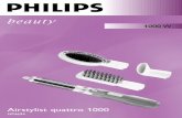 1000 W - Philips · - Nie zawijaj za jednym razem zbyt dużo włosów wokół szczotki. - Im cieńsze jest pasmo włosów,tym ciaśniejszy będzie skręt loka.