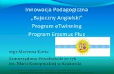 „Bajeczny Angielski” - oskko.edu.pl · Program eTwinning Program Erasmus Plus Prezentacja przedstawiona na XII Ogólnopolskiej Konferencji Kadry Kierowniczej Oświaty - OSKKO,
