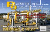 Temat wydania: Gaz ziemny w PoliTyce GosPodarczej PolsKi · sektorowe, w którym obok przemysłu węglowego i elektroenergetyki znajdzie się gazownictwo. ... Stanisław Nagy pokazuje