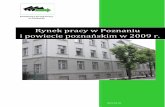Rynek pracy w Poznaniu i powiecie ... - bip.powiat.poznan.pl12592,rynek-pracy-w-poznaniu... · Tabela 14 Struktura osób, które ukończyły szkolenia zawodowe według wieku i wykształcenia