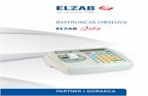 (godz. 8-16 ) Siedziba rok założenia: 1969 - elzab.com.plelzab.com.pl/files/io_jota29082011.pdf · Red. 5.1 4 WSTĘP ELZAB Jota - Instrukcja Obsługi Charakterystyka kasy ELZAB