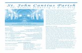 St. John Cantius Parishstjohncantiusparish.org/wp-content/uploads/2019.02.24_7th-Sunday... · 24/2/2019 · który jako kapłan pracuje w Polsce w Elblągu. Zapraszam nasza Polonię