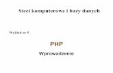 Wprowadzenie - SKiBD - Laboratoriummts.wibro.agh.edu.pl/dydaktyka/skibd/docs/wykl/SKiBD_5_php.pdf · Nawet jeśli system bazy danych obsługuje transakcje, to nie są one przydatne,