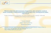 Metoda właściwej dekompozycji ortogonalnej, jako narzędzie ...bluebox.ippt.pan.pl/~wyborykm/referaty/POD_IPPT-fin.pdf · Metoda właściwej dekompozycji ortogonalnej, jako narzędzie