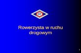 Rowerzysta w ruchu drogowym - zamosc.pl · wracaj na poprzedni tor jazdy sygnalizując ten zamiar prawa ręką, upewnij się czy nie zajeżdżasz nikomu drogi, ... Prezentacja programu