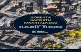KOREKTA - newconnect.pl · wartościowych Spółki Śląskie Kamienice do obrotu na rynku regulowanym na Giełdzie ... lizować projekt pozwala na oszacowanie kosztów oraz nałożenie