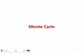Monte Carlo - fuw.edu.plszef/Ochr Rad II/7_metody numeryczne.pdf · złożonych, aby można było przewidzieć ich ... •Stochastyczna znajomość funkcji gęstości ... Zastosowanie