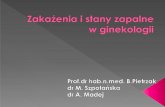 PRAWIDŁOWA BIOCENOZA POCHWY - uczkin.pluczkin.pl/storage/files/Seminaria 2017 5 rok/Zakazenia narządu... · w położnictwie i ginekologii Leczenie doustne u kobiet karmiących