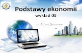 Prezentacja programu PowerPoint - akademor.webd.pl · Ekonomia: INFLACJA Podstawy ekonomii dr ... procesowi inflacji, przez co ogólny wzrost płac wyprzedza wzrost wydajności pracy.