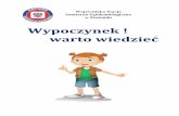 Wypoczynek - psse-leszno.plpsse-leszno.pl/images/bezpieczna-szkola/wypoczynek/warto-wiedziec.pdf · immunosupresja (osłabienie układu odpornościowego), fotodermatozy (nienowotworowe