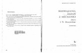 glowackamech.files.wordpress.com · BIBLIOGRAF.IA [l] J. e y k 0, Dynamika ukladóu materialnych, t. I i 11, Warszawa 1959 i 1961, PWN. [2] J. L y k 0, Mechanika ogðlna, t. I i Il,