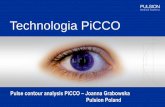 Technologia PiCCO - slask.ptaiit.org · Objętość krwi krążącej w klatce piersiowej ITBI – Intrathoracic Blood Volume Index •Wypełnienie objętością wszystkich czterech