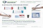 KATALOG PRODUKTÓW - implantdental.com.plimplantdental.com.pl/wp-content/uploads/2016/06/katalog-implant... · Całkowicie nowatorski design ... Matryca kolagenowa do odbudowy tkanek