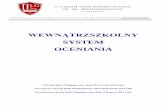 Załącznik do statutu nr 1 - broniewski.edu.pl · przygotowują dla rodziców pisemną informację zawierającą wykaz ocen z poszczególnych ... wpisania ołówkiem do dziennika