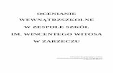 OCENIANIE - zsr-zarzecze.neostrada.pl · zawierającą wykaz ocen z poszczególnych przedmiotów i zachowania, ... o przewidywanych ocenach klasyfikacyjnych z zajęć edukacyjnych