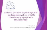 Zadania poradni psychologiczno - poradniamilowka.pl · badania przesiewowe ryzyka dysleksji rozwojowej wśród dzieci przedszkolnych ... wspomaganie nauczycieli w pracy z dziećmi,