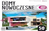 Cena: 11,90 (w tym 8% VAT) - z500.pl · Projekty domów 50 projektów domów nowoczesnych 32 x50 z płaskim i spadzistym dachem Pakiet Przyjazne Wnętrze - jak ładnie i oszczędnie