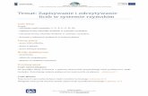Temat: Zapisywanie i odczytywanie liczb w systemie rzymskimpoznajmyswiat.wsbip.edu.pl/programy/4. scenariusze zajec... · 2015-02-25 · – stosuje w zadaniach podstawowe własności