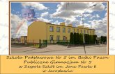 Szkoła Podstawowa Nr 5 im. Baśki Puzonzsj.jaroslaw.pl/dokumenty/ankietazs.pdf · Są to uwagi rodziców uczniów szkoły podstawowej. ... Czy są spełniane Państwa oczekiwania