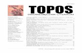 Spis treści - topos.iq.pltopos.iq.pl/archive/assets/pdf/topos40.pdf · język polski tłumaczył Adam Mickiewicz, choć obszerniejszy współczesny wybór z "Cherubińskiego wędrowca"