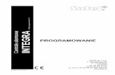 PROGRAMOWANIE - satel.pl · Przed przystąpieniem do programowania należy zapoznać się z niniejszą instrukcją w celu ... Instrukcja dotyczy central alarmowych z serii INTEGRA:
